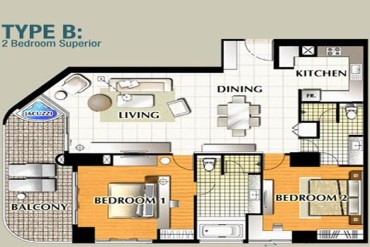 image 22 GPPC0253 Luxus-Apartment mit 2 Schlafzimmern