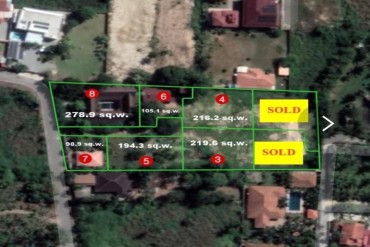 GPPL0160  Land plot in East Pattaya for sale