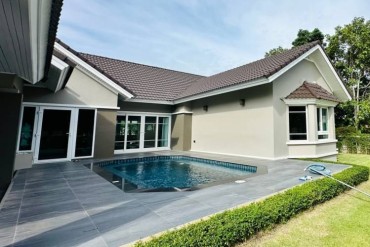 GPPH1664  Single house with swimming pool in Huay Yai for sale