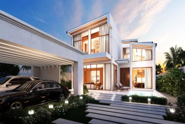 GPPH1844 New New luxury pool villa in Mabprachan area for sale
